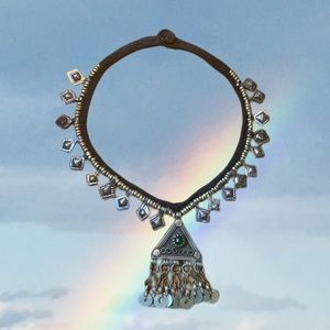 Bohemian festival necklace
